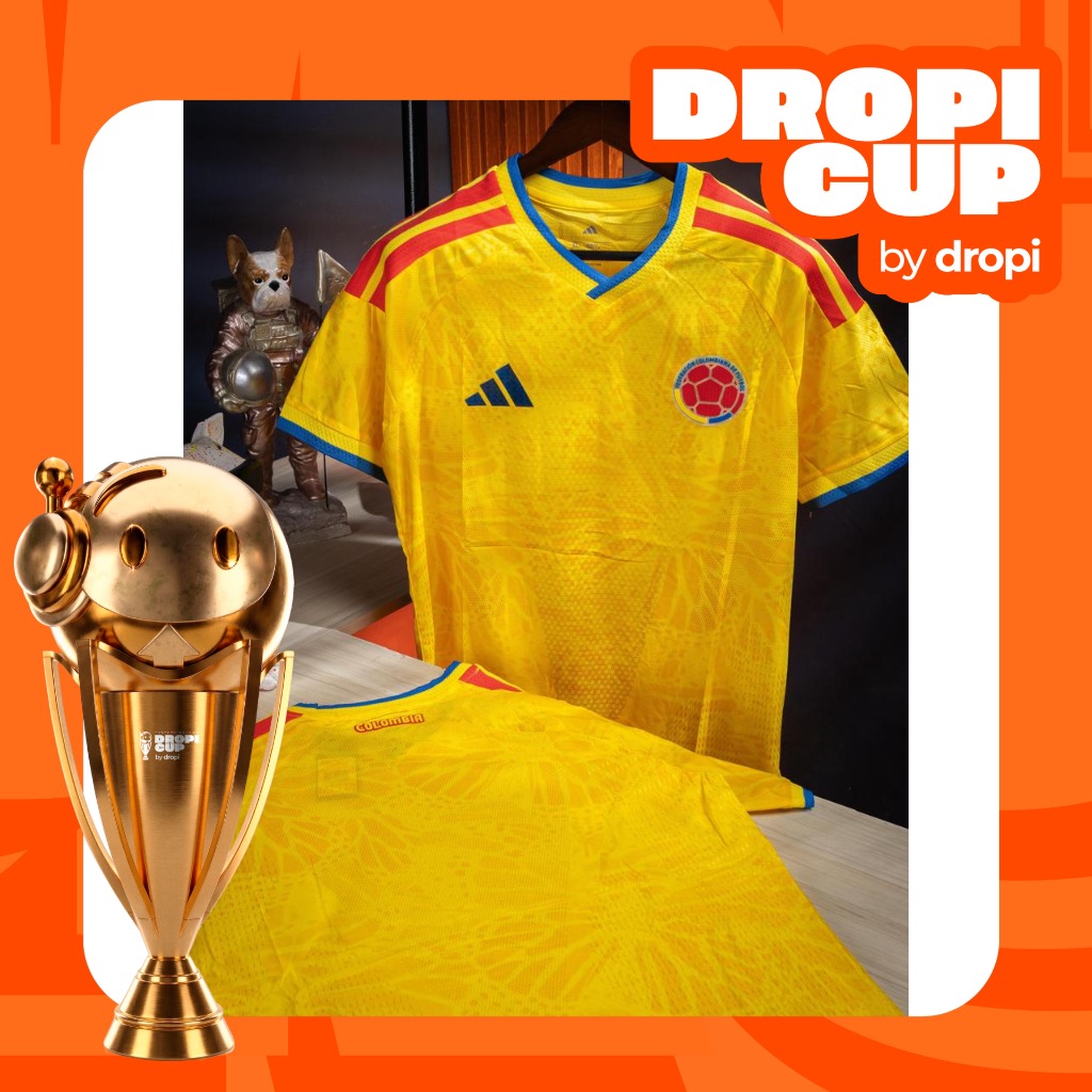 CAMISETA COLOMBIA MUNDIAL 2026 DROPI CUP